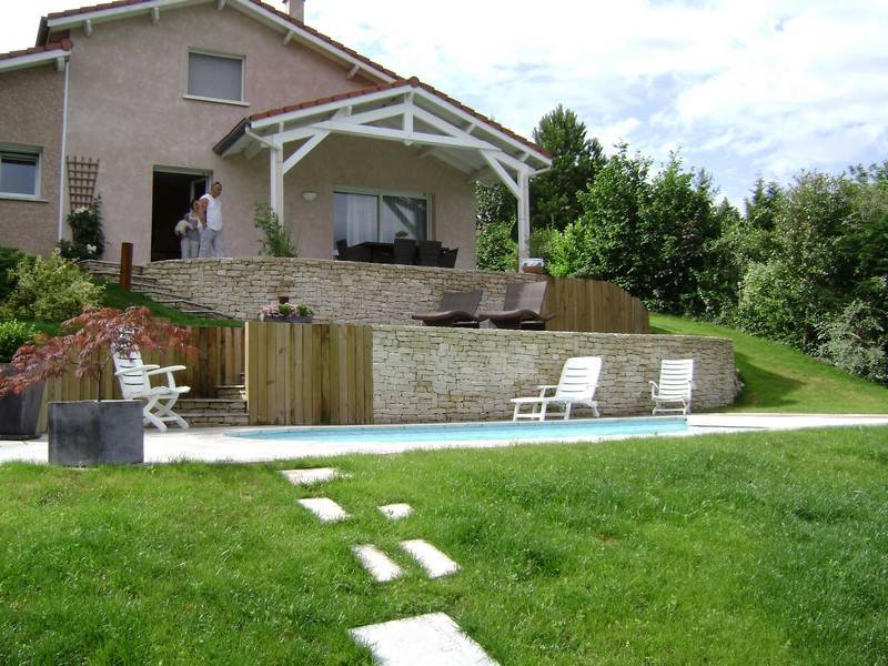 Construction de muret
